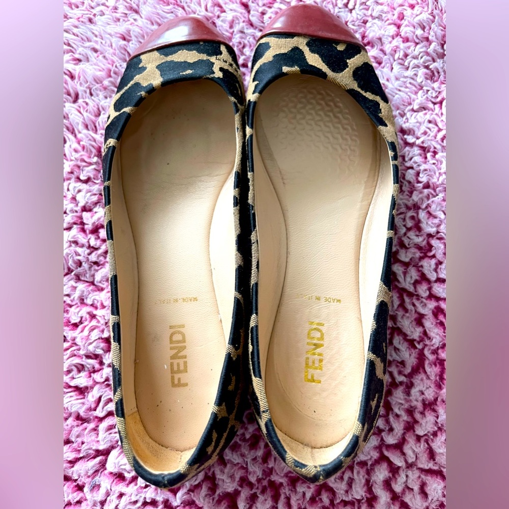 Fendi Ballerina Flats or Slip on 37 1/2